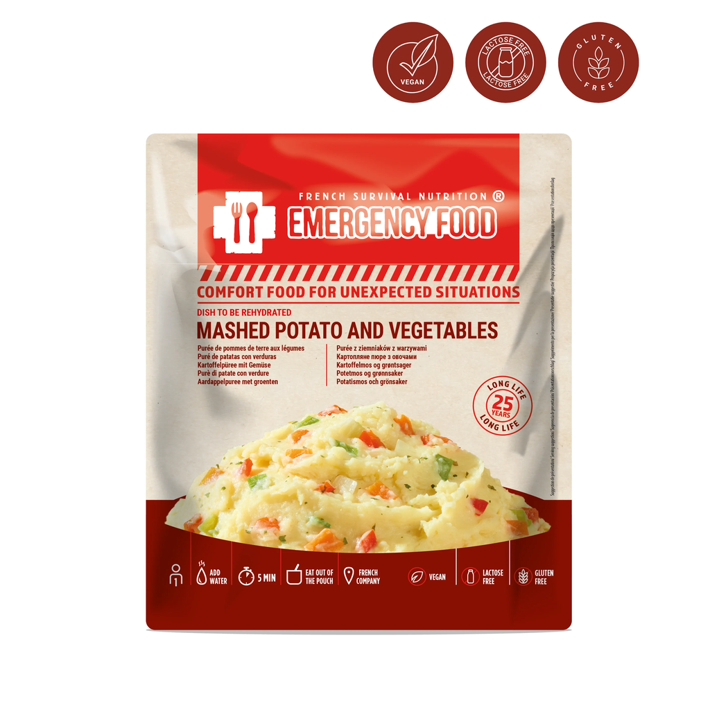 Potrawa Emergency Food® by Nutridry Pure ziemniaczane z warzywami