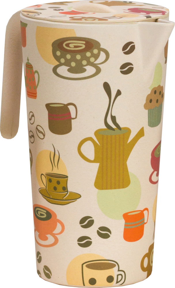 [188243] Zestaw Bamboo Pitcher and 4 Cups