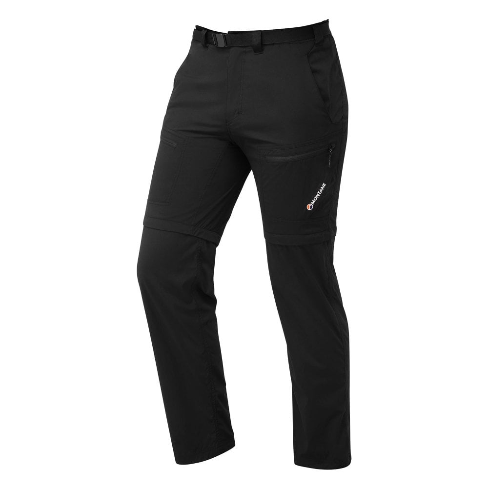 [227699] Spodnie Terra Converts Zip-off regular (black, M)