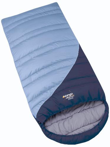 [PK9AQ5250] Śpiwór Wilderness 250 Sq (ensign blue/bluebell, lewy)