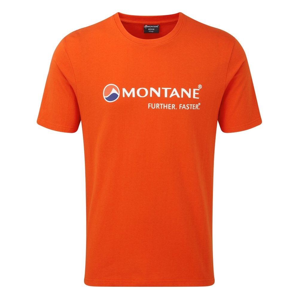 [228193] Koszulka Montane Logo T-Shirt (firefly orange, M)